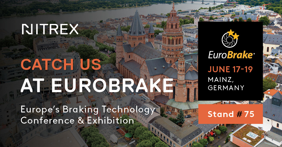 We're stepping up the brake game at EuroBrake! Join us at booth 75 for the latest advancements in our Ferritic Nitrocarburizing & SMART ONC® technologies. We're setting the pace in wear reduction and corrosion resistance, shaping the future of sustainable brake performance.